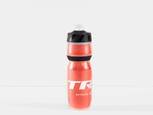 A premium insulated water bottle that lets you carry more cold water for lasting refreshment on long, hot rides.